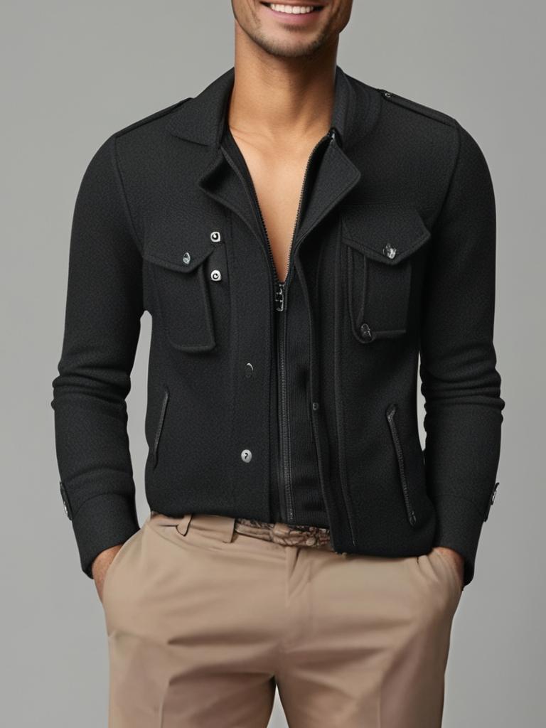 Eleganter Herren Zweiteilermantel für Herbst & Winter