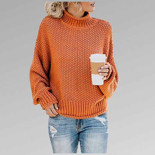 Warmer Damen Rollkragenpullover