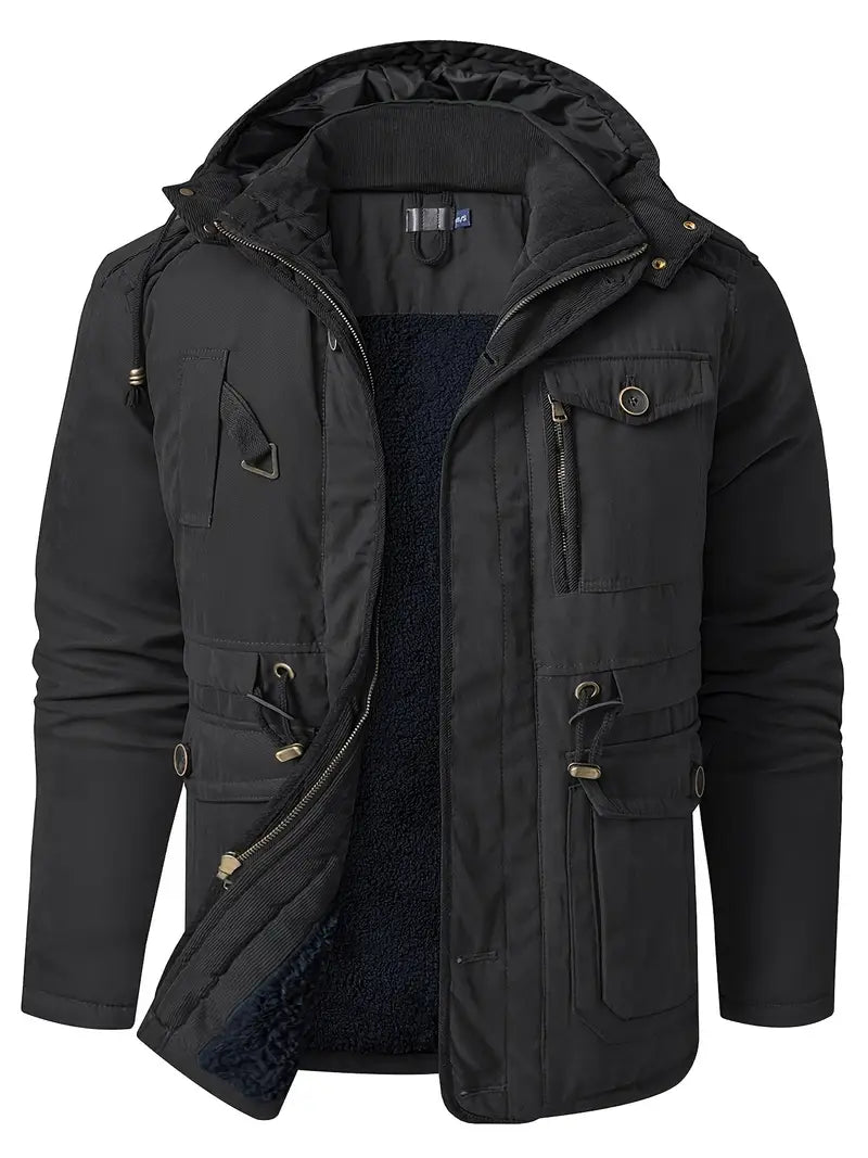 Winter-Kapuzenjacke
