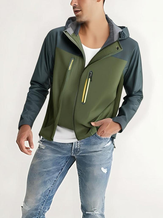 Wasserdichte Herren Outdoor Windbreaker Jacke