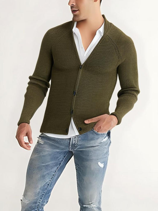 Eleganter Strick Herren Cardigan