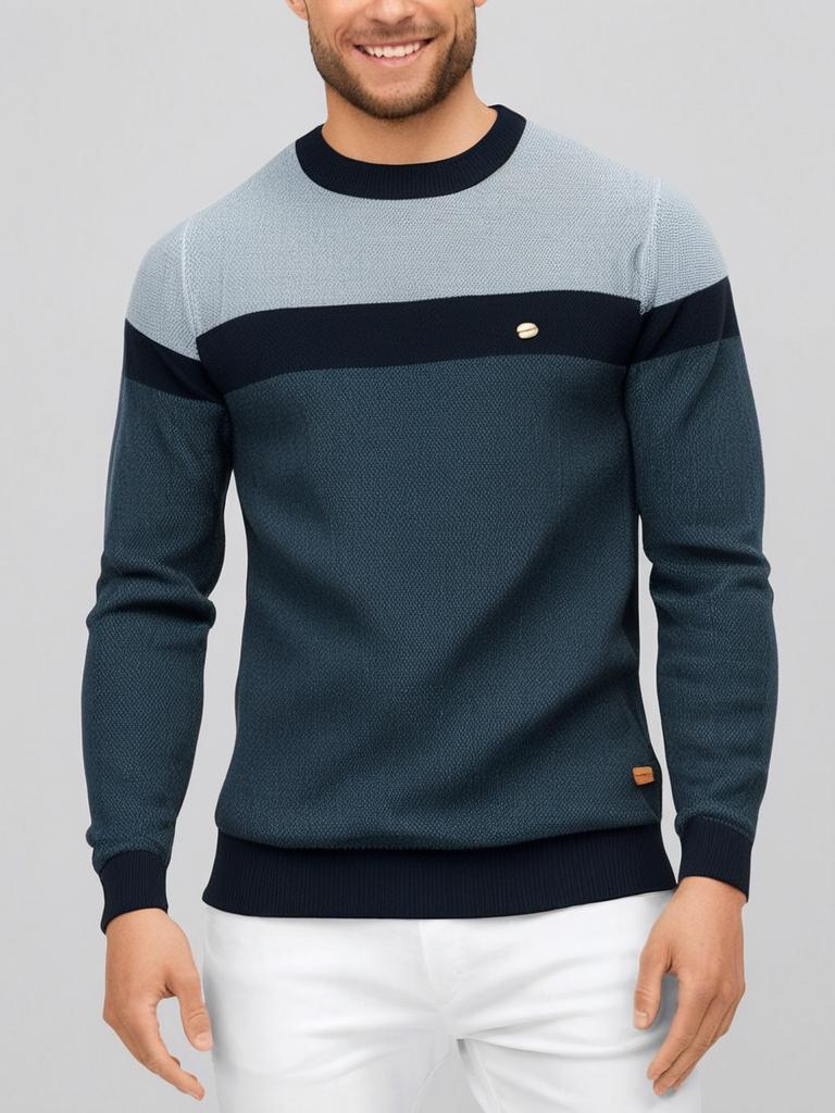 Klassischer Herren Strickpullover