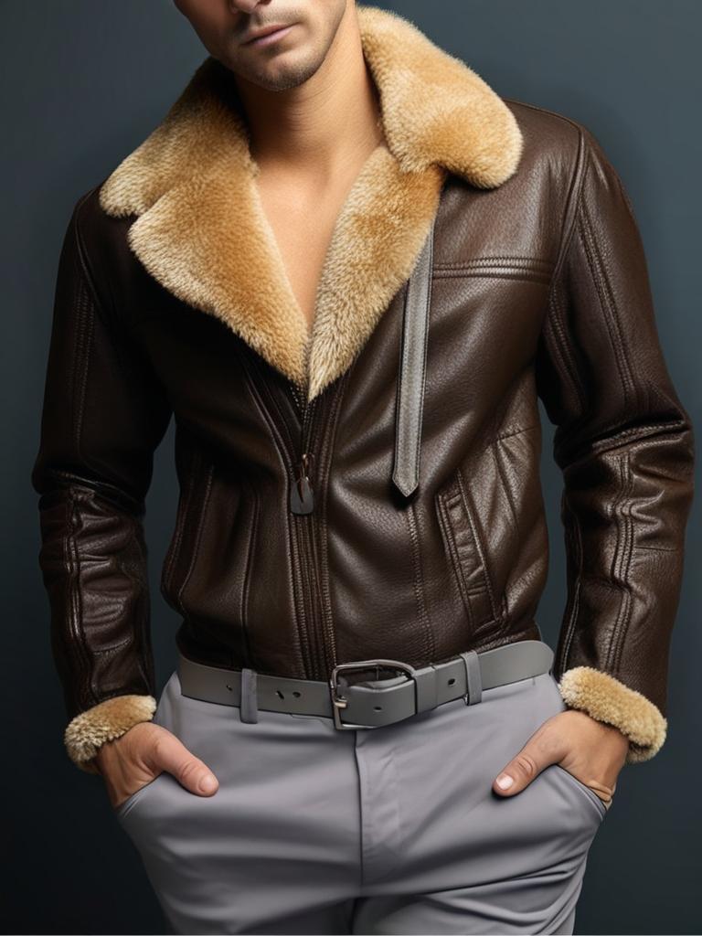 Warme Winter Herren Jacke