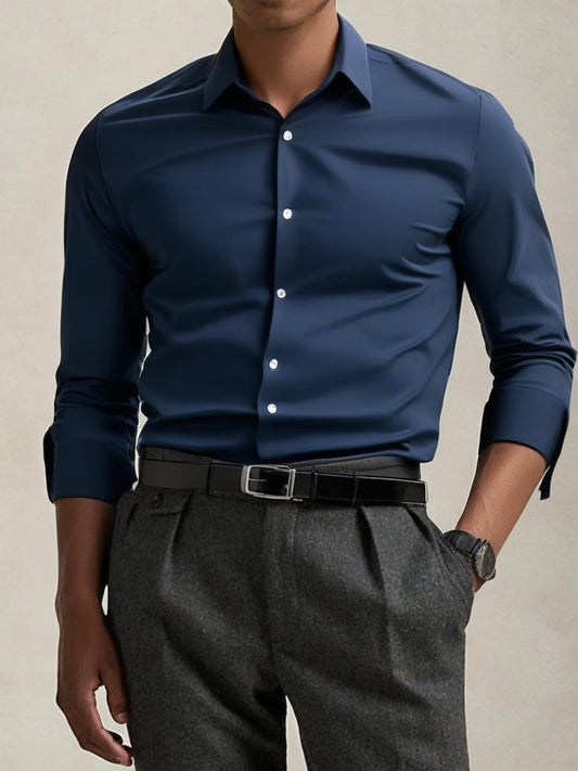 Atmungsaktives Herren Langarmhemd