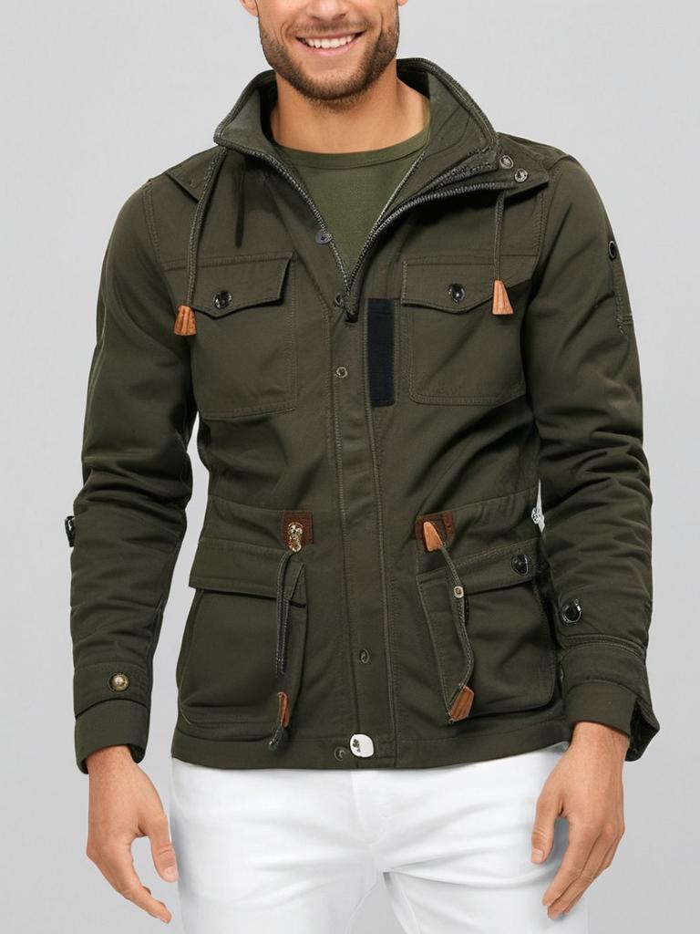 Lässige Elegante Herren Übergangsjacke